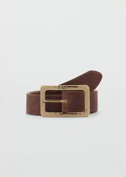 Cinturón Julieta Marron Talla S Mujer Mango