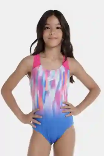 Vestido de Baño Splashback Lani Blur Junior Femenino T.14 Speedo
