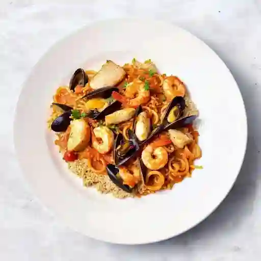 Arroz Isleño de Mariscos