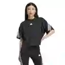 Adidas Camiseta Fi 3s Tee Mujer Negro Talla L IP1571