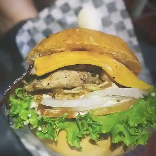 Hamburguesa la Toche de Pollo