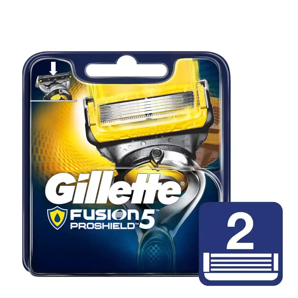 Gillette Cartuchos para Afeitar Fusión Proglide