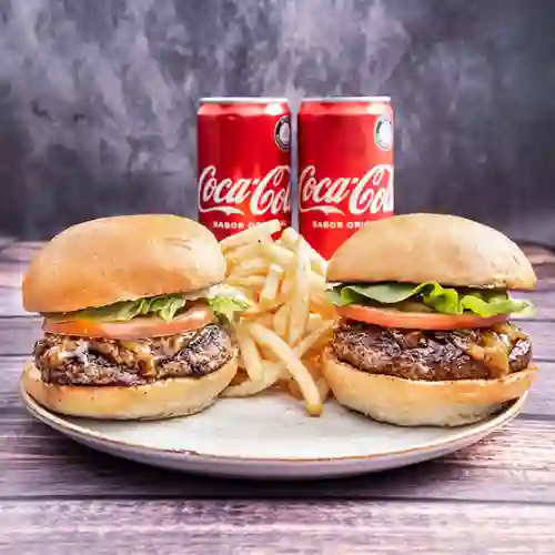 Combo Burger Clásica Duo