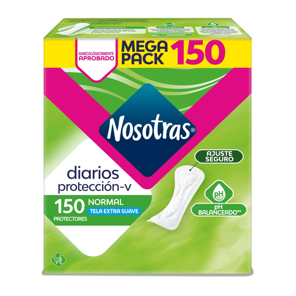 Nosotras Protectores Diarios Normal 150 und