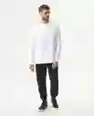 Camiseta Manga Larga Long Sleeve Blanco 0 Claro M Chevignon