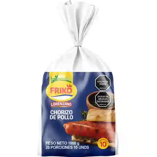 Chorizo de pollo