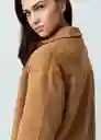 Chaqueta Mujer Camel Talla L Naf Naf