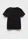 Camiseta Sport Negro Talla 14 Niñas Mango