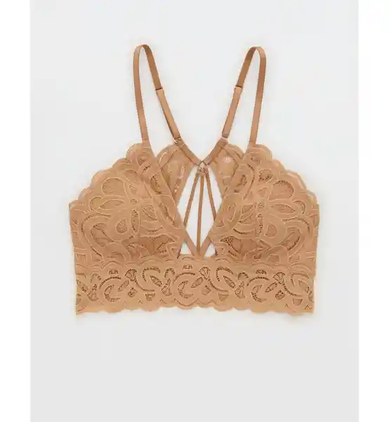 Brasier Bralette Aerie Café T. Large American Eagle