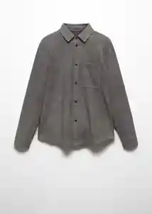 Chaqueta Mati Gris Talla L Hombre Mango