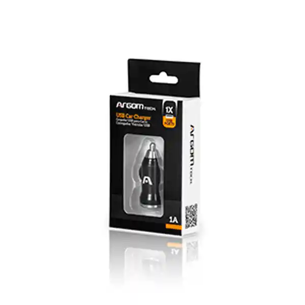 Argom Cargador USB para Carro AC-0101