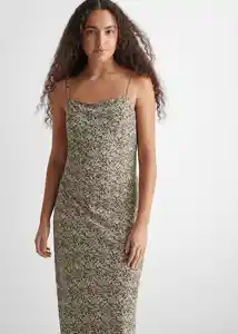 Vestido Dresden Beige Talla 20 Teen Niñas Mango