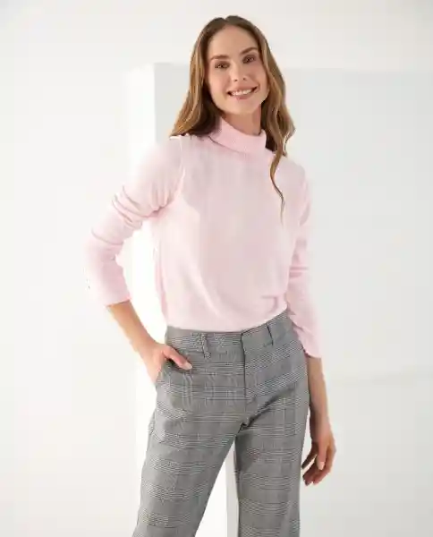 Suéter Tejido Rosa Chicle Medio Talla XL 162F102 Esprit