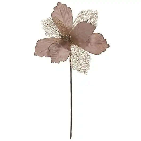 Flor Ponsetia Champana 8P 27 cm 831-Amx006-2402N Finlandek