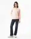 Buzo Graphic Femenino Rosa Tez Claro Talla M Chevignon