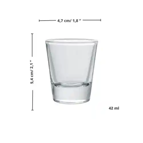 Aro Copa Trago Corta 1 1/2 oz