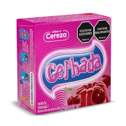  Gel'hada Gelatina en Polvo Sabor Cereza 