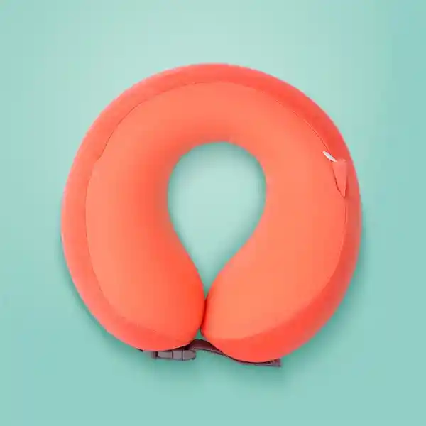 Almohada de Viaje Ajustable Para el Cuello Naranja Miniso