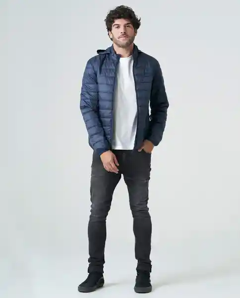 Chaqueta Azul Talla M Hombre 820C001 Americanino