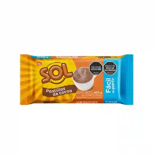 Chocolate Sol Pastillas de Cocoa (400 Gr)