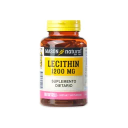 Mason Natural Lecitina Pure Soya 1200Mg X 100 Perlas