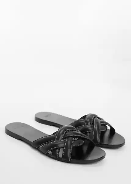 Sandalias Doblet1 Negro Talla 42 Mujer Mango