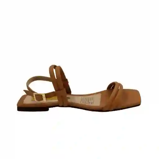 Sandalias Plana Giulia Beige 39 Mercedes Campuzano