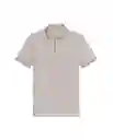 Camiseta Details Contrats Polo Beige Guijarro T S Chevignon