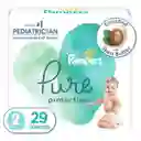 Pampers Pañales Pure Protection Talla 2