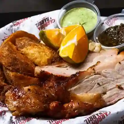 Punta de anca ahumada al barril