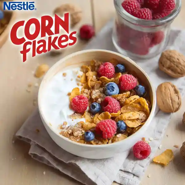 Nestlé Corn Flakes Cereal Sin Gluten 180 g