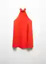 Vestido Bobiet Rojo Talla S Mujer Mango