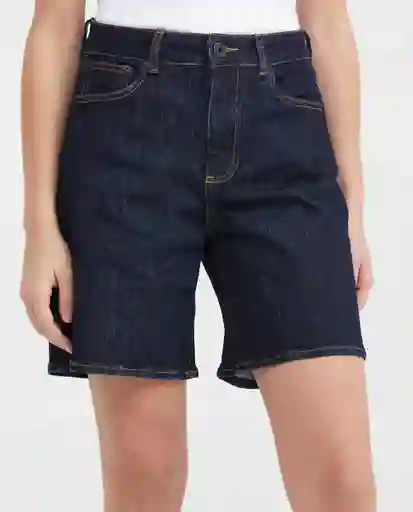 Short Femenino Azul Clásico Oscuro Talla 12 Chevignon