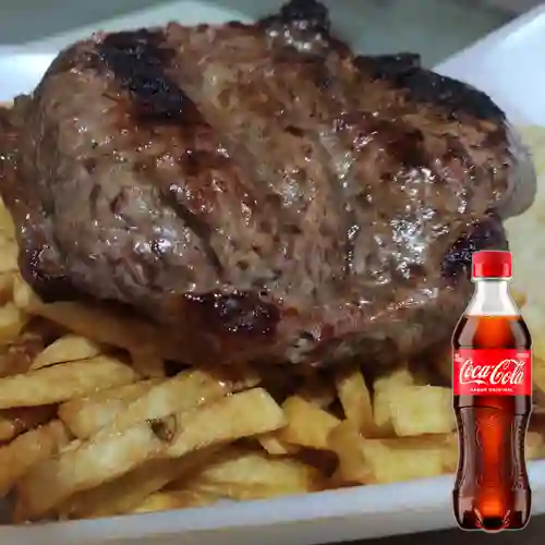 Churrasco 400 Gramos Arepa&Papa +Cocacola Org 400ml