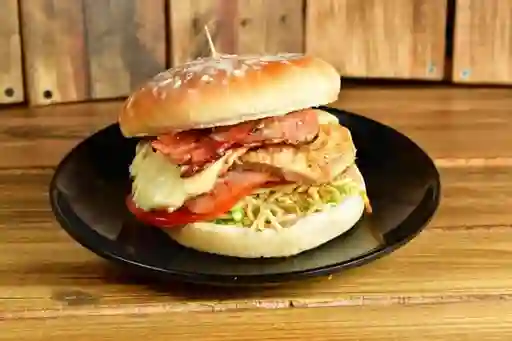 Combo Hamburguesa la Nítida +  Papas a la Francesa + Gaseosa 400ml