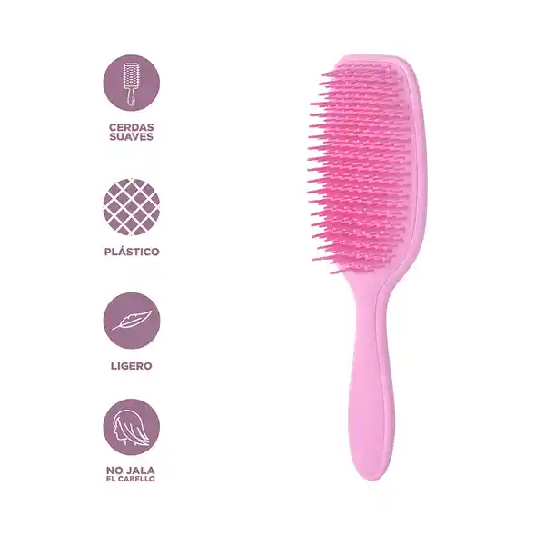 Cepillo Desenredante Serie Barbie Rosa Miniso