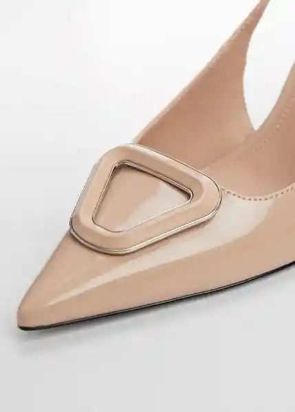 Zapatos Franie Nude Talla 41 Mujer Mango