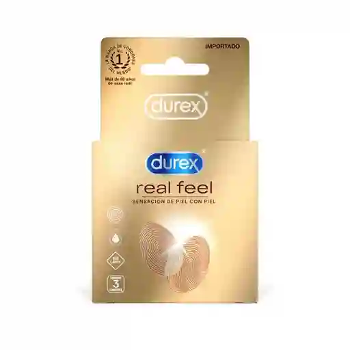 Durex Condón Real Feel 