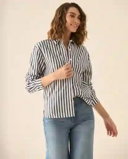 Camisa Negro Jaguar Ultraoscuro Talla L 113G005 Esprit