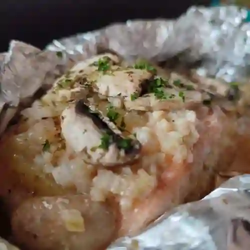 Salmón Al Papillote