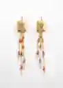 Pendientes Judith Oro Talla 99 Mujer Mango