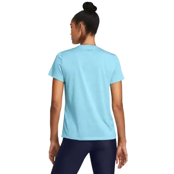 Under Armour Camiseta Tech Ssc Twist Azul Para Mujer Talla MD