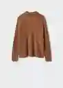 Jersey Joan Camel Talla M Mujer Mango