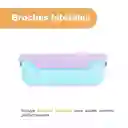 Contenedor Para Alimentos Serie Dreamy Morado y Azul Miniso