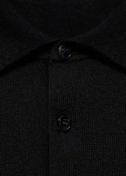 Camiseta Polo Willys Negro Talla S Hombre Mango