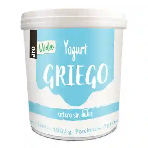Yogurt Griego Vida Natural Sin Dulce Aro
