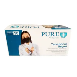 Tapaboca TermoselladoPure Medical Negro