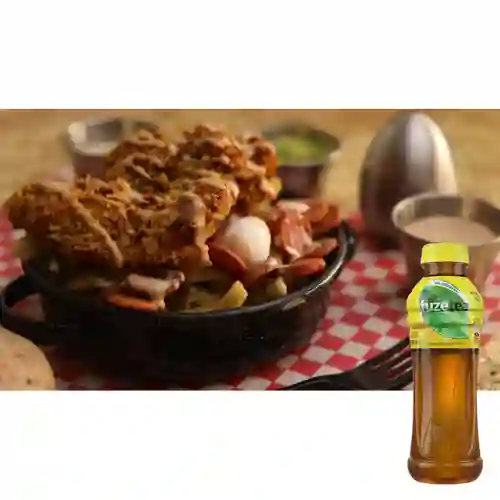 Combo Papiao 2 + Té Negro Fuze Tea Limón 400ml