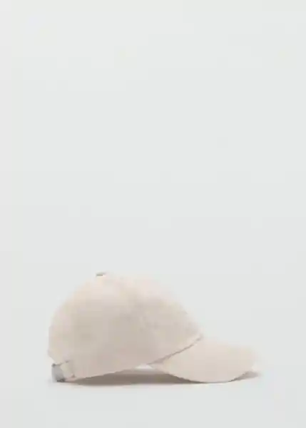 Gorra Minili Crudo Talla 99 Mujer Mango