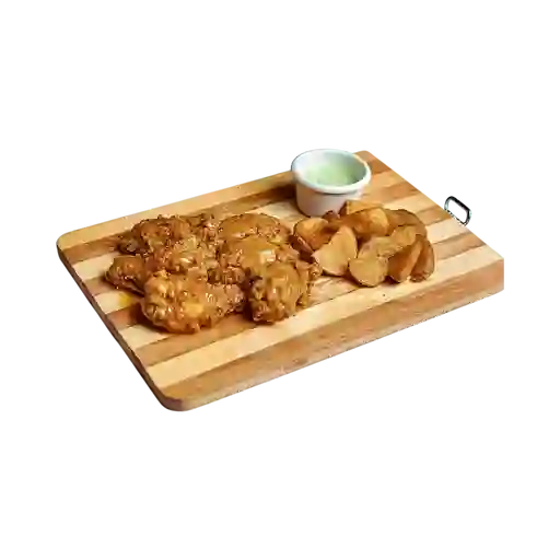 6 Alitas + Acompañante.